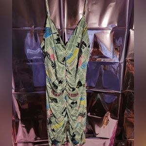 This newspaper dress will turn eyes toward you. It gives you an hourglass shape.